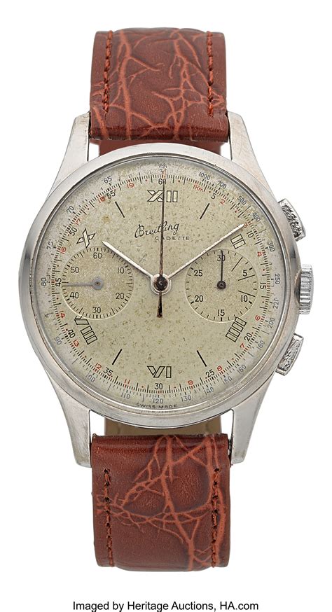 Breitling Cadette Chronograph, ref. 1188, 1951